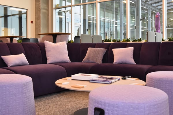couches in the student center